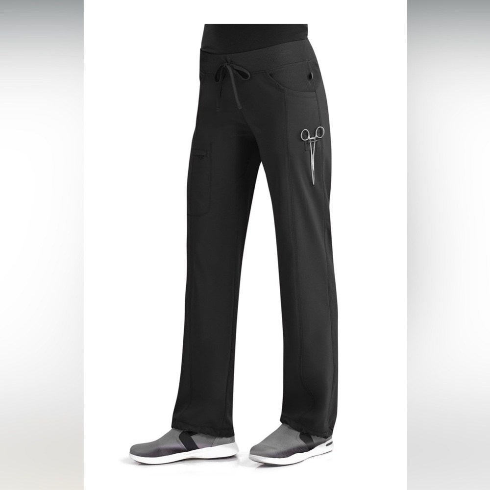 Cherokee Infinity Straight Leg Drawstring Cargo Pants Scrubs